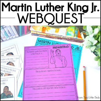 Preview of Martin Luther King Jr Activities: MLK Writing and Research Project