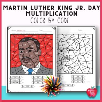 Preview of Martin Luther King Jr. Activities Multiplication