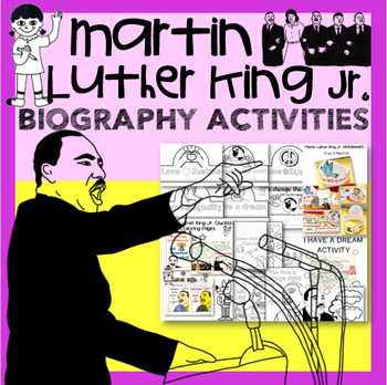 Preview of Martin Luther King Jr. Activities / Research Projects