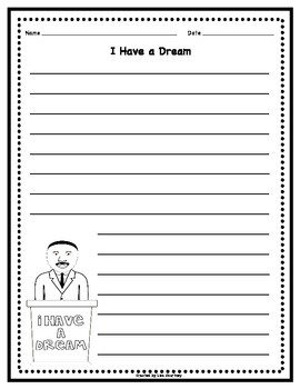 Martin Luther King Jr. Activities - Timeline, Writing, Poster, Poem...