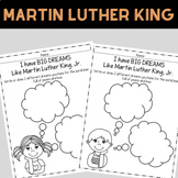 Martin Luther King Jr Activities Writing Prompt MLK