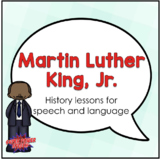 Martin Luther King Jr. (Activities for speech therapy)