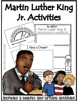 Martin Luther King, Jr. Activities (includes booklet) by kinderclassacosta