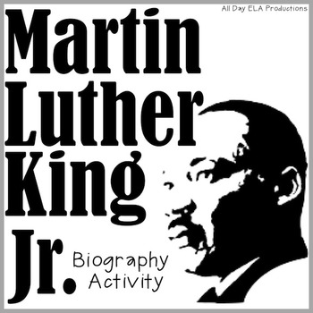 Preview of Martin Luther King Jr. Activity- *Biography Lesson*