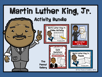 Preview of Martin Luther King, Jr. Activity Bundle