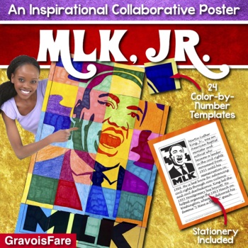 Preview of Martin Luther King Jr. Activity: Collaborative Poster for Black History Month