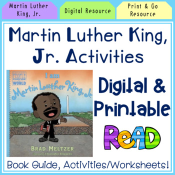 Preview of Martin Luther King Jr. Activity Pack