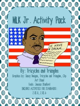 Preview of Martin Luther King Jr. Activity Pack- Aligned with CCSS