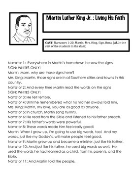 Martin Luther King Jr. Activity Packet (For Catholic Schools) | TpT