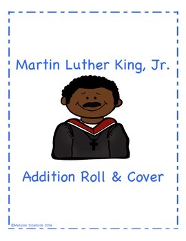 Preview of Martin Luther King, Jr. Addition Roll and Cover