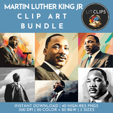 Martin Luther King Jr. [American History] Clip Art Bundle 