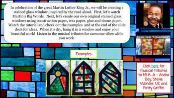 Preview of Martin Luther King Jr. Art Project Elementary