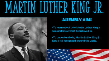 Preview of Martin Luther King Jr. Assembly!