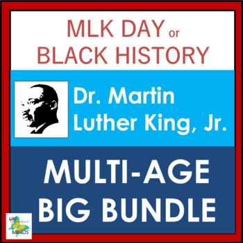 Preview of Martin Luther King Jr. BUNDLE: Perfect for MLK DAY and BLACK HISTORY Month