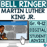 Martin Luther King Jr. Bell Ringer Do Now Activity Advice 