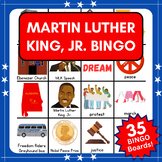 Martin Luther King Jr Bingo Game Activity Primary | 35 Boa