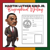 Martin Luther King Jr. Biographical Writing | Black Histor