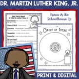 Martin Luther King Jr Biography Activities | TpT Digital |