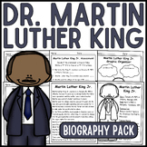 Martin Luther King Jr. Biography Unit Pack • Martin Luther