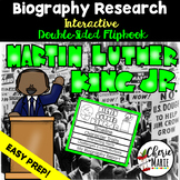 Martin Luther King Jr. Black History Biography Research Re