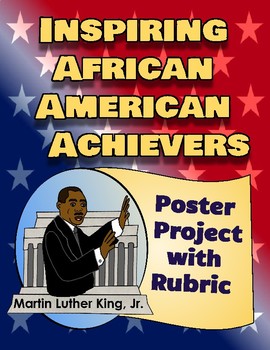 Preview of February Black History African American Month Research Project with Rubric