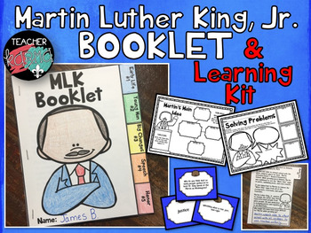 Preview of Martin Luther King, Jr. Booklets and Learning Kit, MLK BUNDLE