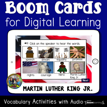 Preview of Martin Luther King Jr. Vocabulary Words