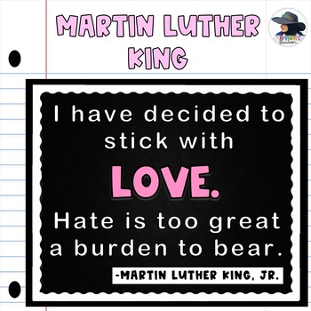 Preview of Martin Luther King, Jr. Bulletin Board Display