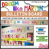 Martin Luther King Jr Bulletin Board Letters | Dream Like 