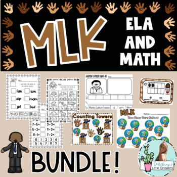 Preview of Martin Luther King Jr Bundle! Growing! Center Activities