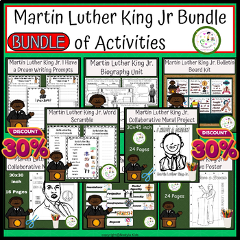 Preview of Martin Luther King Jr. Bundle of Activities | MLK Day | Black History Month