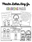 Martin Luther King Jr. COLORING Pages