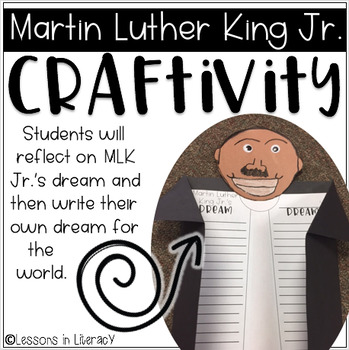 Preview of Martin Luther King Jr. CRAFTIVITY {Freebie}
