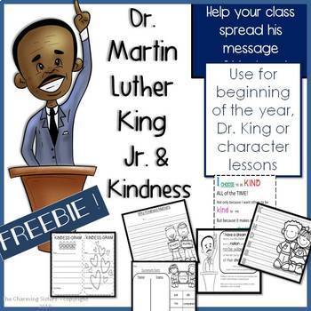 Preview of Martin Luther King Jr., Character, Valentine's Day, and Kindness FREEBIE