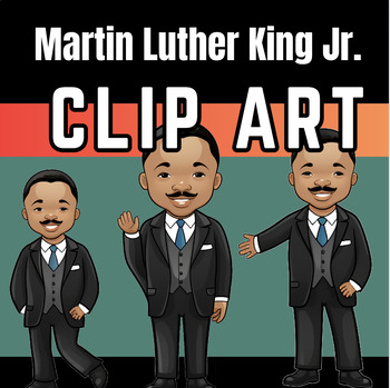 Preview of Martin Luther King Jr. Clip Art