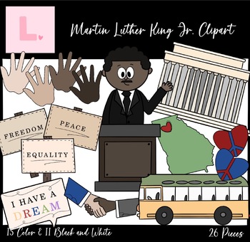 Preview of Martin Luther King Jr. Clipart