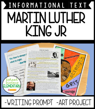 Preview of Martin Luther King Jr Close Reading