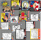 Martin Luther King Jr. Collaborative Coloring Poster,Bundle