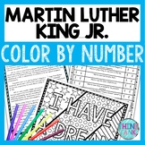 Martin Luther King Jr. Color by Number, Reading Passage an