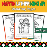 Martin Luther King Jr. Coloring Pages | Educational Resour