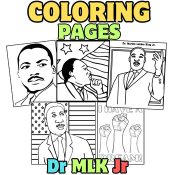 Martin Luther King, Jr. Coloring Pages | MLK Coloring Pages |MLK Day ...