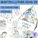Martin Luther King Jr | Craft | Colouring Page | Triorama 