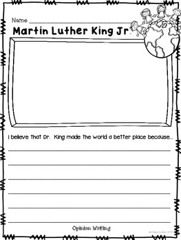 Martin Luther King Jr. Writing , Black History Month, Close Reading ...