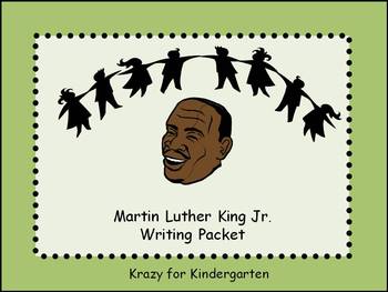 Preview of Martin Luther King Jr. Common Core Aligned Writing Packet