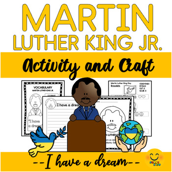 Martin Luther King Jr Craft by FUNNY KIDS | TPT