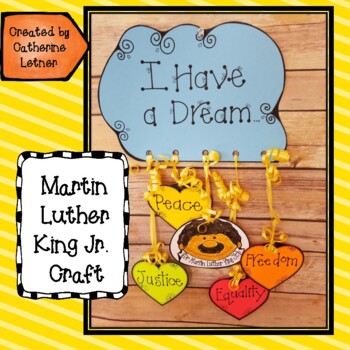 Preview of Martin Luther King Jr. Craft / Black History Month Craft!