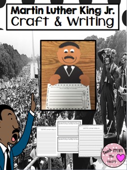 Preview of Martin Luther King Jr. Craft and Writing