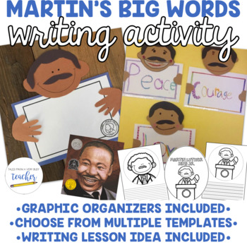 Preview of Martin Luther King Jr. Craftivity {Martin's BIG Words}