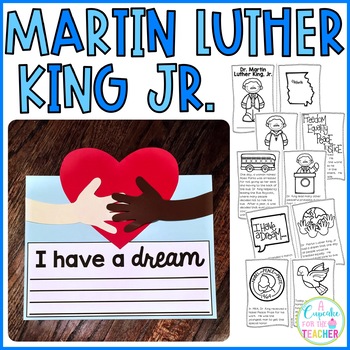 Preview of Martin Luther King, Jr. Craftivity & Reader