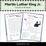 Martin Luther King Jr. Crossword & Word Search MLK Activit